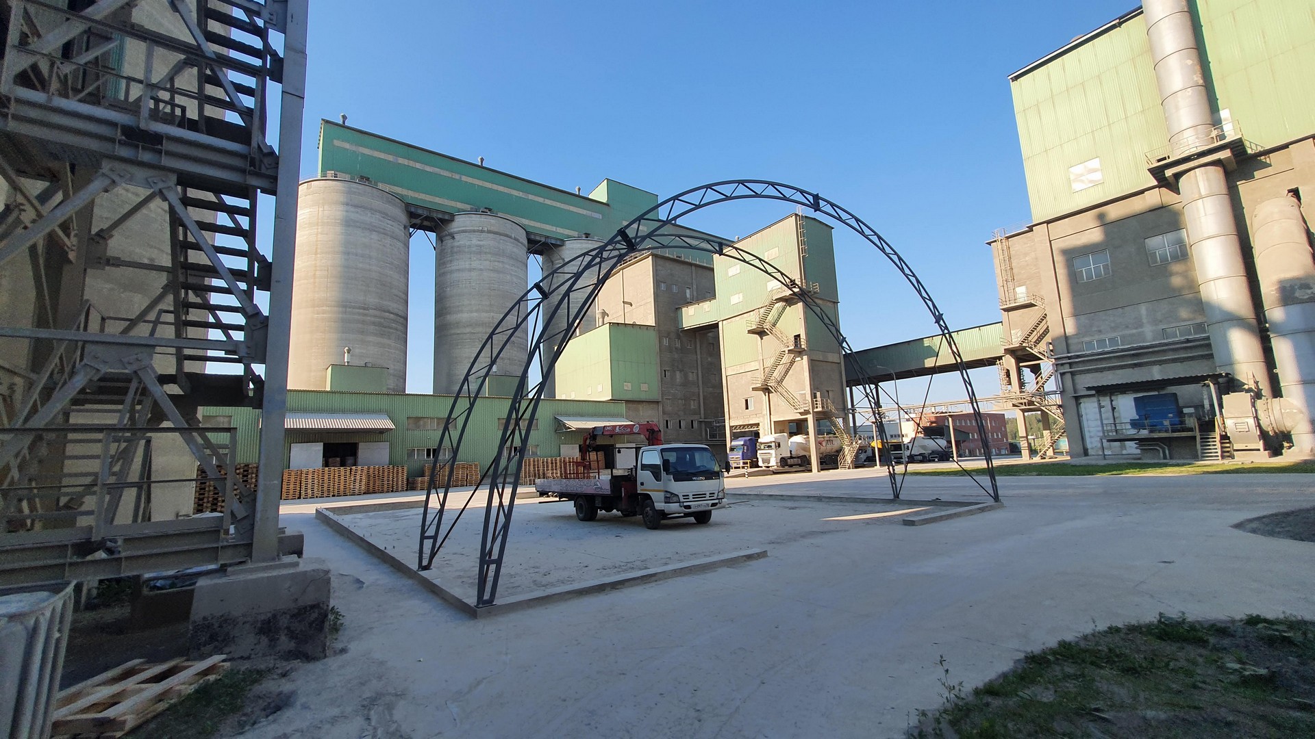 Ангар для "Азия Цемент"