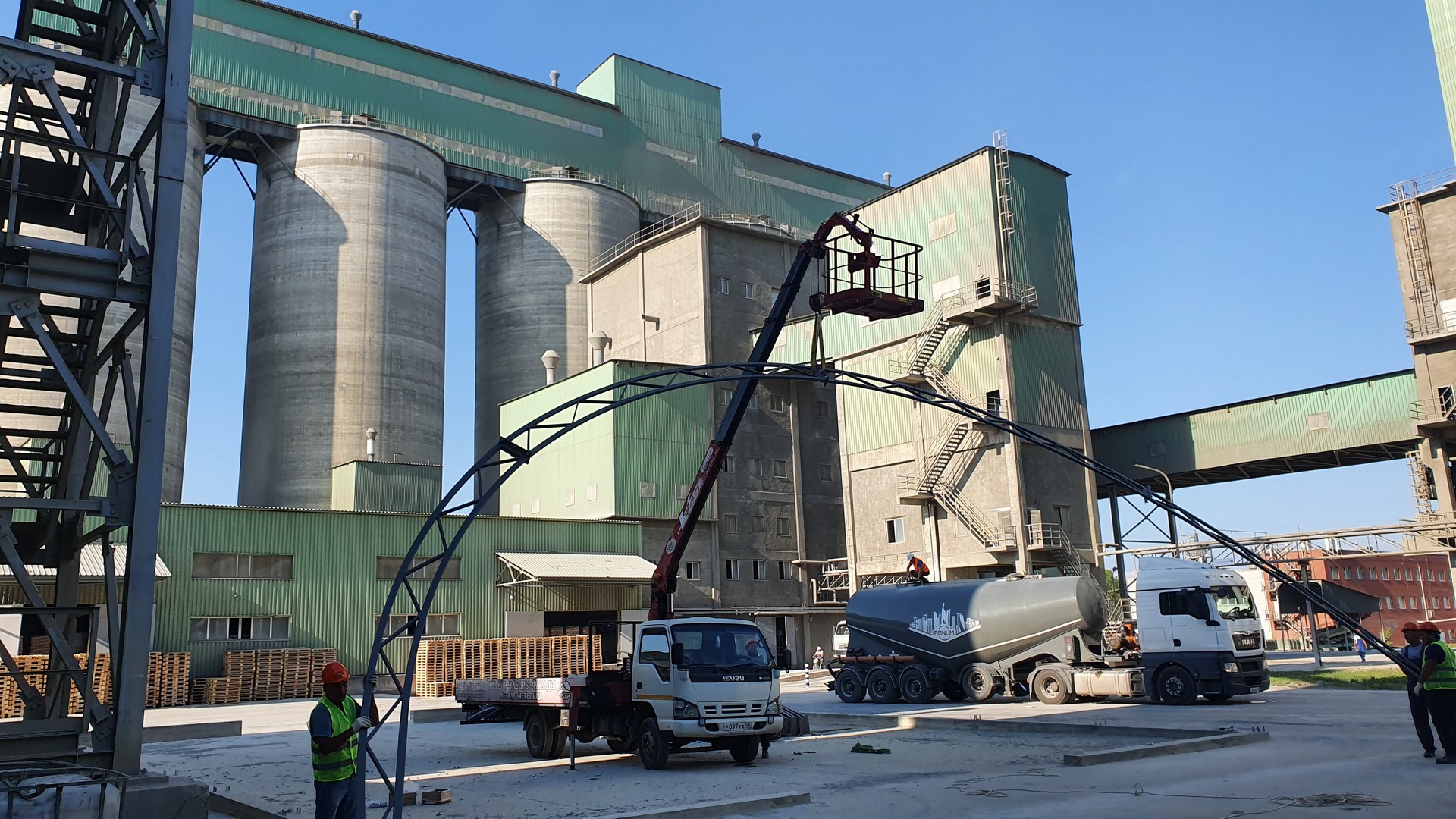 Ангар для "Азия Цемент"