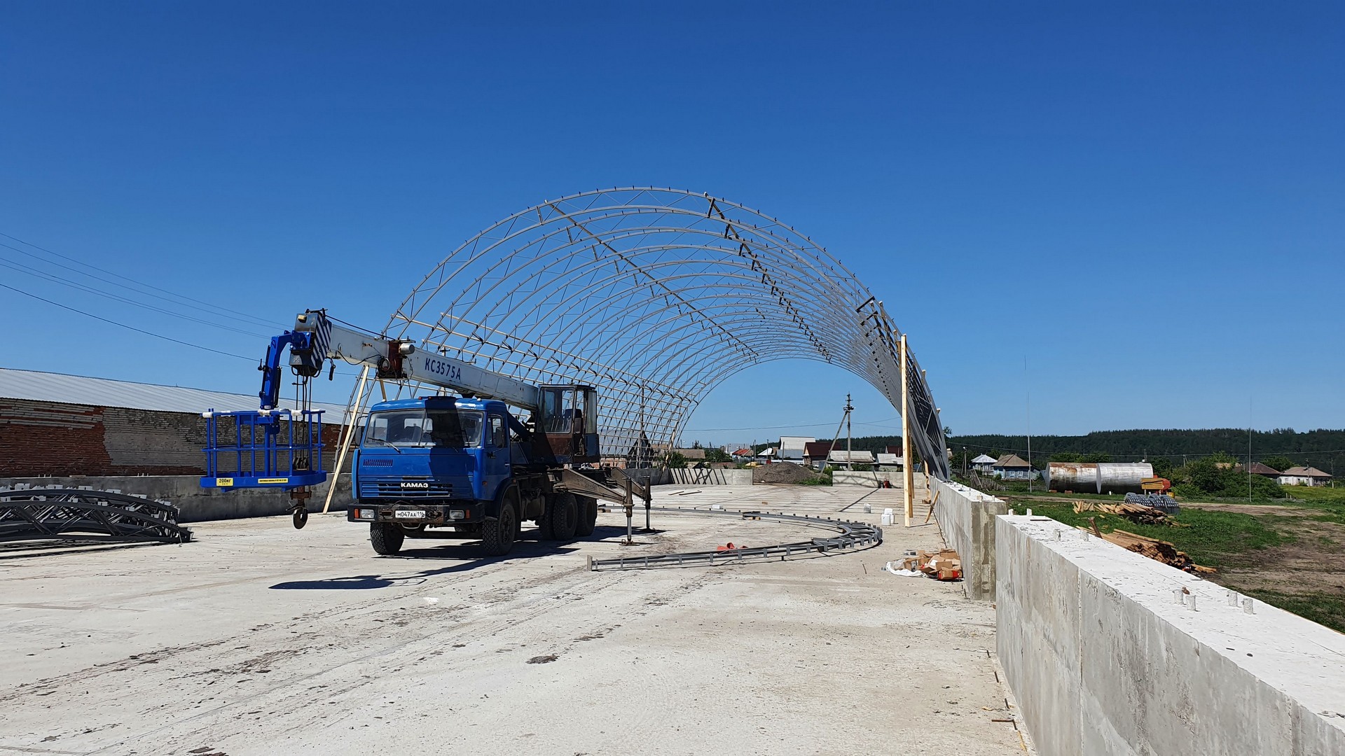 Ангар для "Агромир Лопатино"