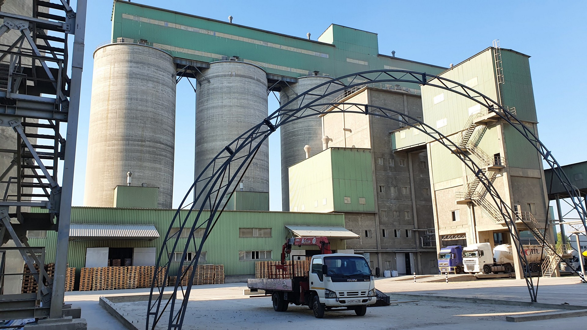 Ангар для "Азия Цемент"
