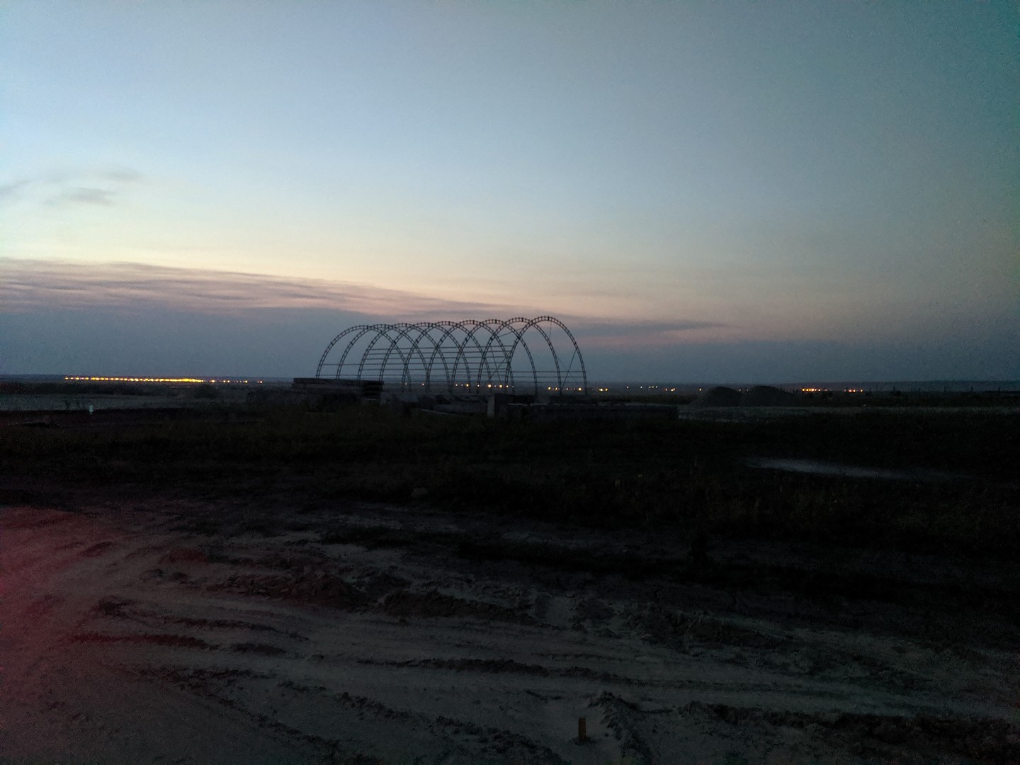 Наш первый проект ангара