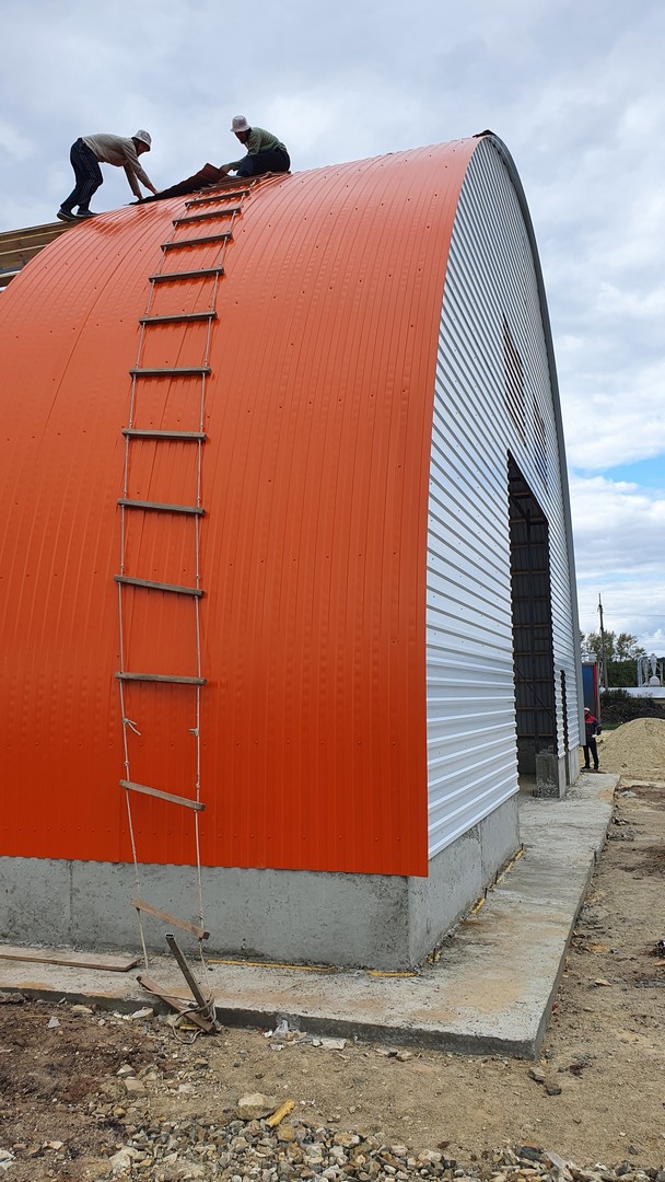 Ангарный комплекс для мебельной компании "Квартет"