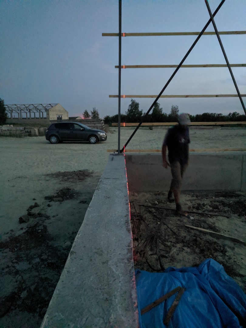 Наш первый проект ангара