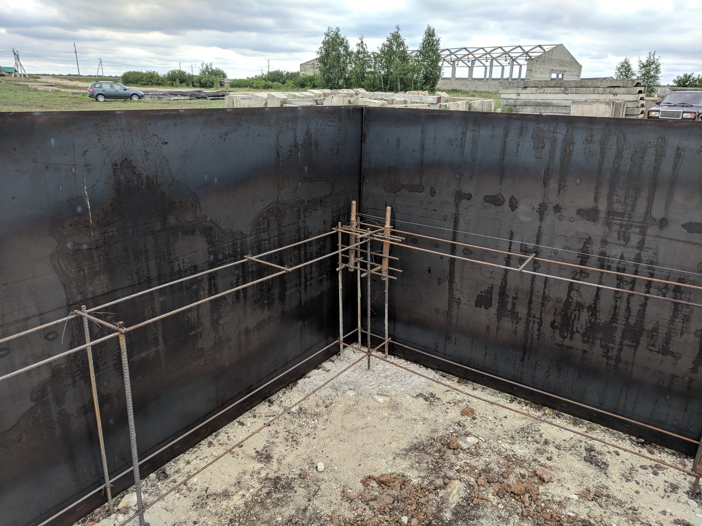 Наш первый проект ангара