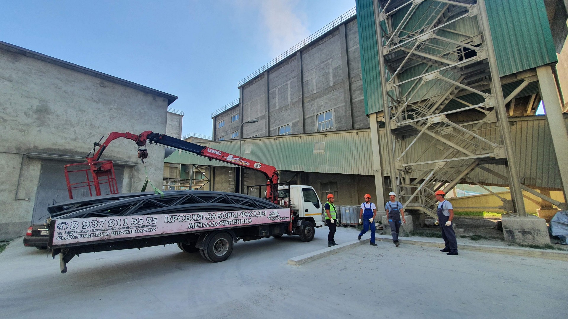 Ангар для "Азия Цемент"