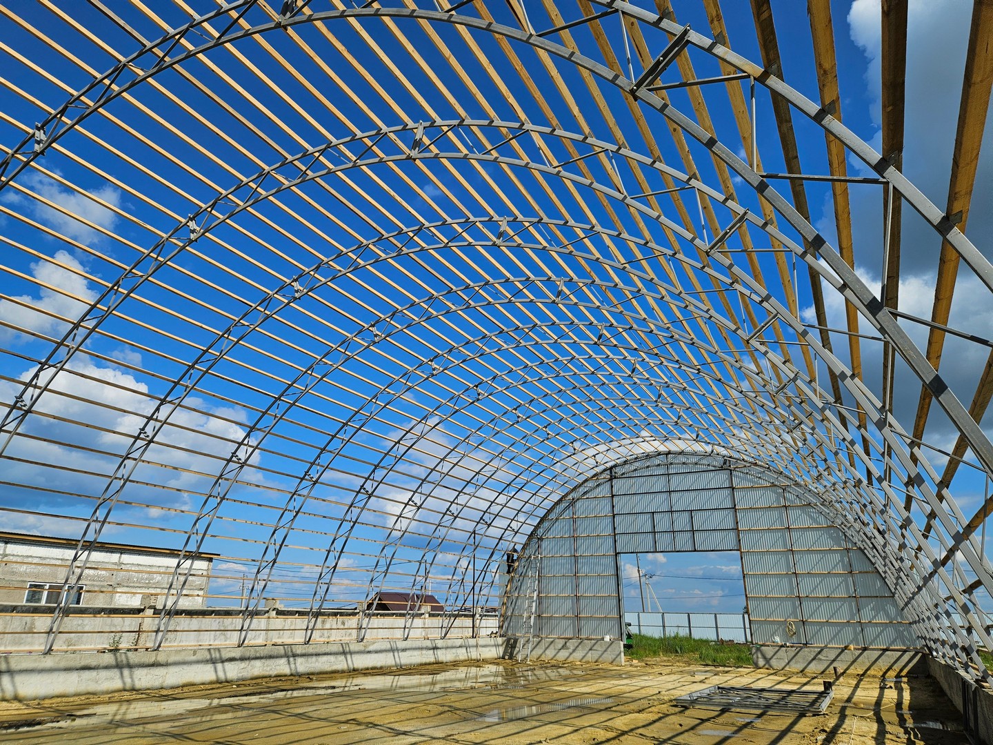 Ангары под ключ - выполненные проекты